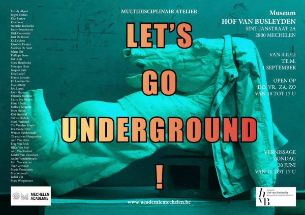 Affiche let's go underground