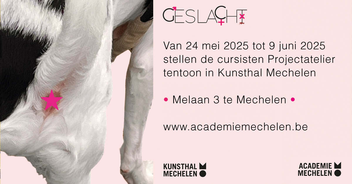 affiche tentoonstelling geslacht